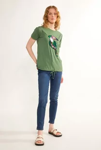 T-shirt z cekinowym wzorem - Monnari - Koszulki i topy damskie - miniaturka - grafika 1
