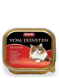 Animonda Vom Feinsten Senior Cat smak wołowina 32x100g - Mokra karma dla kotów - miniaturka - grafika 4