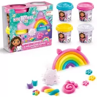 Zabawki kreatywne - EPEE Koci Domek Gabi 4 masy plastyczne w tubach - miniaturka - grafika 1