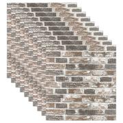 Tapety - 10x Panel 3D Ścienny Samoprzylepny Cegła Tapeta Kamień - miniaturka - grafika 1