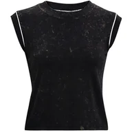 Koszulki sportowe damskie - Koszulka damska Under Armour  Run Anywhere Short Sleeve-BLK S - miniaturka - grafika 1