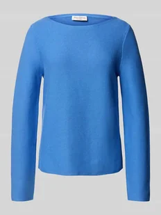 Sweter z dzianiny o kroju regular fit z czystej bawełny - Swetry damskie - miniaturka - grafika 1