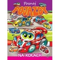 Książki edukacyjne - Arti praca zbiorowa Poznaj pojazdy na kołach. Naklejki z brkoatem - miniaturka - grafika 1