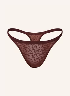 Majtki damskie - Triumph Stringi Signature Sheer braun - grafika 1