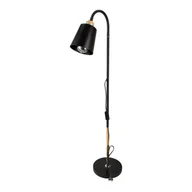 Lampy stojące - GRACE lampa podłogowa, 154 cm, E27, max. 18W, czarna - miniaturka - grafika 1