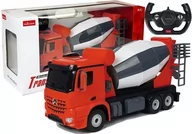 Zabawki zdalnie sterowane - Rastar Auto R/C Mercedes-Benz Arocs 1:14 Czerwone na Pilota 6026 - miniaturka - grafika 1