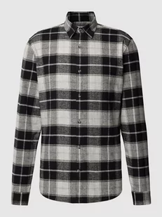 Koszula casualowa o kroju slim fit ze wzorem w kratę - Koszule męskie - miniaturka - grafika 1