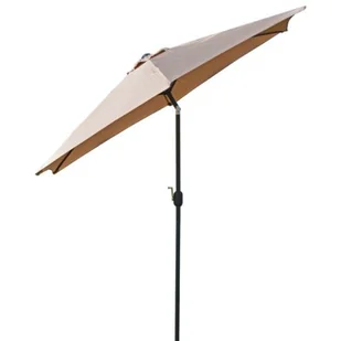 SASKA GARDEN Parasol ogrodowy SASKA GARDEN 1020778 Beżowy - Parasole ogrodowe - miniaturka - grafika 1