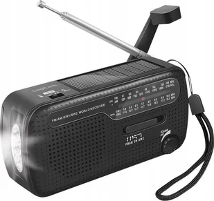 Radio LogiLink Logilink Dynamo-Handkurbel-Radio m.Solarpanel&Taschenlampe SP0061 - Radia Radio LogiLink Logilink Dynamo-Handkurbel-Radio m.Solarpanel&Taschenlampe SP0061 - Radia - miniaturka - grafika 1