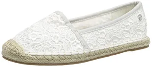TOM TAILOR Damskie buty Espadryle, biały - biały biały - 37 eu - Espadryle damskie - miniaturka - grafika 1