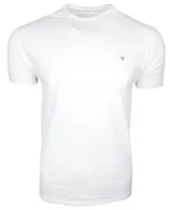 Koszulki męskie - Koszulka biała T-shirt męski Guess r.XL - miniaturka - grafika 1