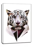 Obrazy i zdjęcia na płótnie - Biały Tygrys - obraz na płótnie Wymiar do wyboru: 61x91,5 cm - miniaturka - grafika 1