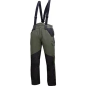 Odzież robocza - Spodnie ocieplane z szelkami ziel.-czar., "3xl", ce, lahti - miniaturka - grafika 1
