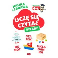 Książki edukacyjne - Sylaby Uczę Się Czytać Praca zbiorowa - miniaturka - grafika 1