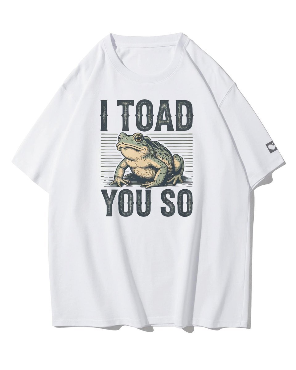 Koszulka oversize Żaba z Żartem Śmieszne Zwierzęta Biały XL