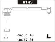 Kable wysokiego napięcia - Przewody Zaplonowe 8143 - miniaturka - grafika 1