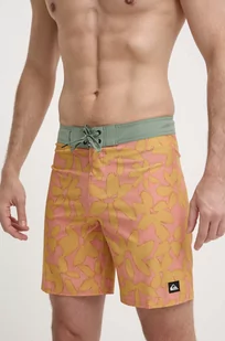 Quiksilver szorty kąpielowe kolor pomarańczowy - Stroje kąpielowe - miniaturka - grafika 1