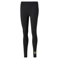 Spodnie sportowe damskie - Legginsy damskie Puma ESS+ METALLIC - miniaturka - grafika 1