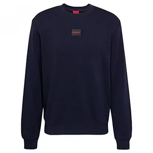 HUGO Męska bluza Diragol212, ciemnoniebieska407, XL, Dark Blue407, XL - Bluzy męskie - miniaturka - grafika 1