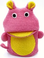 Inne akcesoria do pielęgnacji dzieci - eCarla Myjka rękawiczka do mycia na mokro i sucho dla dzieci GB07CR - miniaturka - grafika 1