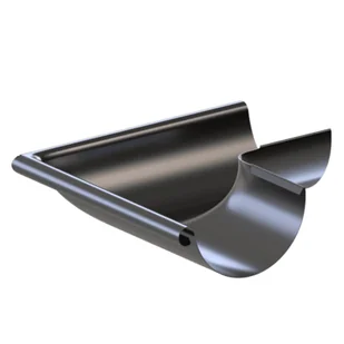 Narożnik zewnętrzny 125/90° stal ALUCYNK KROP - Rynny i akcesoria - miniaturka - grafika 1