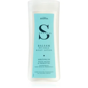 Joanna Sensual Koziemleko nawilżająco-pielęgnujący balsam do ciała 200ml - Balsamy i kremy do ciała - miniaturka - grafika 1
