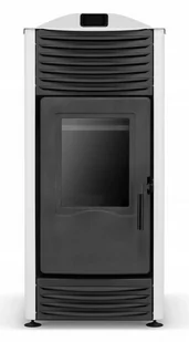 Piec kominek kocioł na pellet 4,3-14,3kW z płaszczem wodnym 2,4-12,2kW (kolor: biały) - spełnia anty-smogowy EkoProjekt 99681707 - Piece wolnostojące - miniaturka - grafika 3