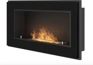 biokominek Infire FRAME 900 black (z szybą) - Biokominki - miniaturka - grafika 1