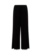 Spodnie sportowe damskie - Tommy Hilfiger Damskie spodnie od piżamy Kobiety Modal czarny jednolity, S - miniaturka - grafika 1