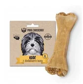 Przysmaki dla psów - PAKA ZWIERZAKA Paka Zwierzaka Kość z Dodatkiem Kozy L Przysmak Dla Psa 70 g - miniaturka - grafika 1