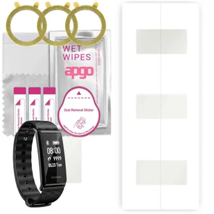 3x Folia hydrożelowa MATOWA do Huawei Band A2 - apgo Smartwatch Hydrogel MATTE Protection Ochrona na ekran smartwatcha - Akcesoria do smartwatchy - miniaturka - grafika 1