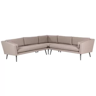Sofa ogrodowa modułowa 5-osobowa beżowa LORETELLO - Sofy ogrodowe - miniaturka - grafika 1