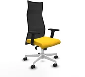 Fotele i krzesła biurowe - Krzesło Biurowe Piqueras y Crespo B2D026N Żółty - miniaturka - grafika 1