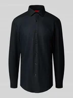 Koszule męskie - Koszula biznesowa o kroju slim fit z listwą guzikową model ‘Kenno’ - miniaturka - grafika 1