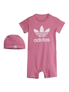 adidas Romper Gift Set JY1134 Różowy - Rampersy - miniaturka - grafika 1