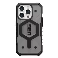 Etui i futerały do telefonów - Etui UAG Pathfinder Clear Magsafe do Apple iPhone 15 Pro Popielaty - miniaturka - grafika 1