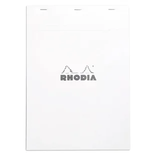 Blok Rhodia N°18 A4 21x29,7 cm, kratka, biały - Notesy i bloczki - miniaturka - grafika 1