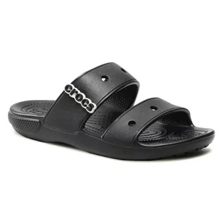 Klapki i japonki damskie - Crocs Klapki Classic Sandal 206761 Black - grafika 1