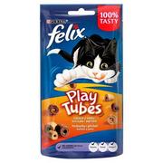 Przysmaki dla kotów - Felix Play Tubes przysmak dla dorosłych kotów kurczak wątróbka 50g - miniaturka - grafika 1