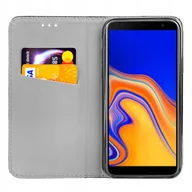 Etui i futerały do telefonów - ETUI Z KLAPKĄ DO SAMSUNG GALAXY J4 PLUS CZARNE ZAMYKANE MAGNETYCZNE KABURA - miniaturka - grafika 1
