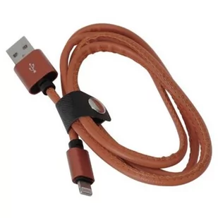 Platinet USB LIGHTNING LEATHER CABLE 1M BROWN - Kable USB - miniaturka - grafika 3