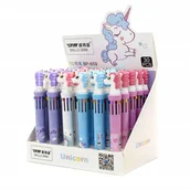 Cienkopisy - DŁUGOPIS JEDNOROŻEC 10 kolorów CIENKOPIS SZKOLNY - miniaturka - grafika 1