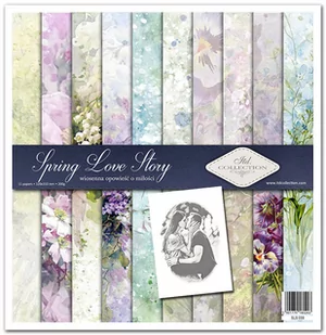 Zestaw do scrapbooking SLS-059 Spring Love Story - Scrapbooking - miniaturka - grafika 1