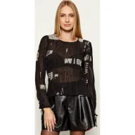 Bluzki damskie - Desigual Bluzka BLUS_BREAKING NEWS | Regular Fit - miniaturka - grafika 1