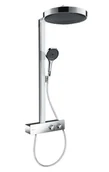 Zestawy prysznicowe - Hansgrohe Rainfinity - Zestaw prysznicowy z termostatem, średnica 36 cm, 3 strumienie, chrom 26853000 - miniaturka - grafika 1