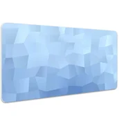 Podkładki na biurko - Mata ochronna na blat Abstrakcja niebieska 100x50cm, Dywanomat - miniaturka - grafika 1