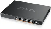 Switche - Zyxel XMG2230-28HP, L3 Access Switch, 24x 2.5G AC:700W PoE , DC:1440W PoE, 4 x SFP+ Uplink, incl 1 yr NebulaFlex Pro XMG2230-28HP-ZZ0101F - miniaturka - grafika 1