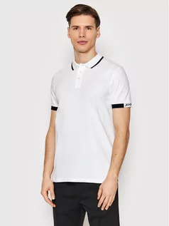 Koszulki męskie - Joop! Polo J222J041 30030921 Biały Regular Fit - grafika 1