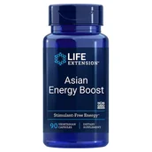 Suplementy naturalne - Asian Energy Boost 90 vcaps LIFE EXTENSION - miniaturka - grafika 1