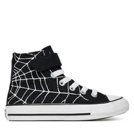 Buty dla chłopców - Trampki Converse Chuck Taylor All Star 1V A13182C Czarny - miniaturka - grafika 1